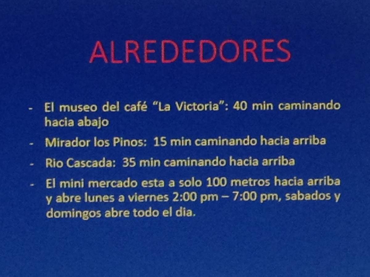 Miradores Del Oso Perezoso Minca Buitenkant foto